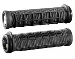 Гріпси ODI Elite Pro Black/Black w/Black clamp (чорні з чорними замками)
