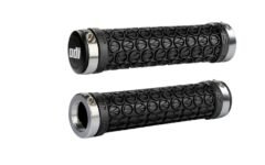 Гріпси ODI SDG LOCK-ON GRIPS Black w/Silver Clamps (чорні з серебристими замками)