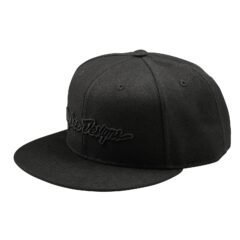 Кепка TLD FLAT BILL SNAPBACK; SIGNATURE [BLACK / BLACK] OSFA