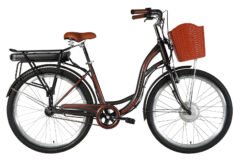 Велосипед з електроприводом 26" ST Dorozhnik eAQUAMARINE BH рама-17" 36 B 13 А*г 500 Вт сірий YS 7810 (з пластиковою корзиною) 2026