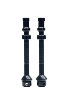 Безкамерний ніпель Stan's Universal+ Valves, tall, FV 55 мм, алюміній, пара, чорні